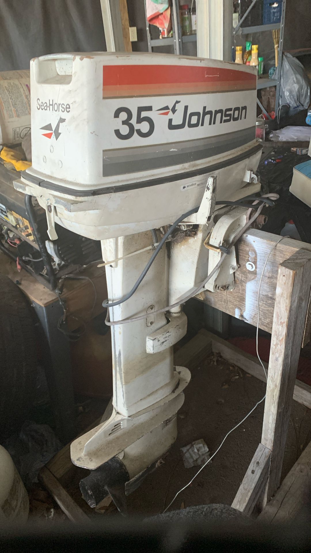 35 Hp Johnson Outboard Motor