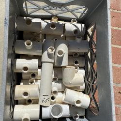 PVC 1 1/2 x1 1/2 x 1/2 Threaded