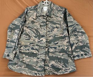 Air Force Maternity Utility Coat Uniform Size 8R Camo