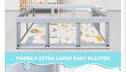 Large Playpen 74x50