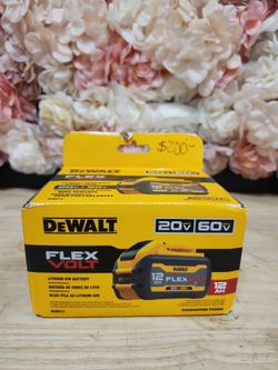 DEWALT
FLEXVOLT 20V/60V MAX Lithium-Ion 12.0Ah Battery