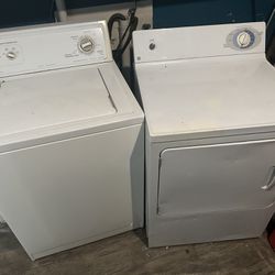 Kenmore Washer GE Dryer 