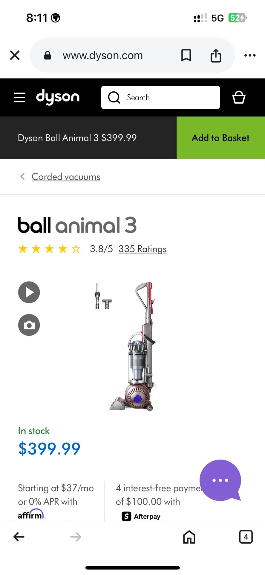 Dyson Animal 3