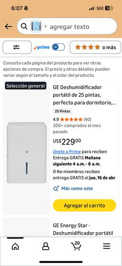 Deshumidificador Artículo Nuevo.