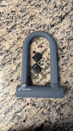 Sportneer Bike U-Lock with Keys