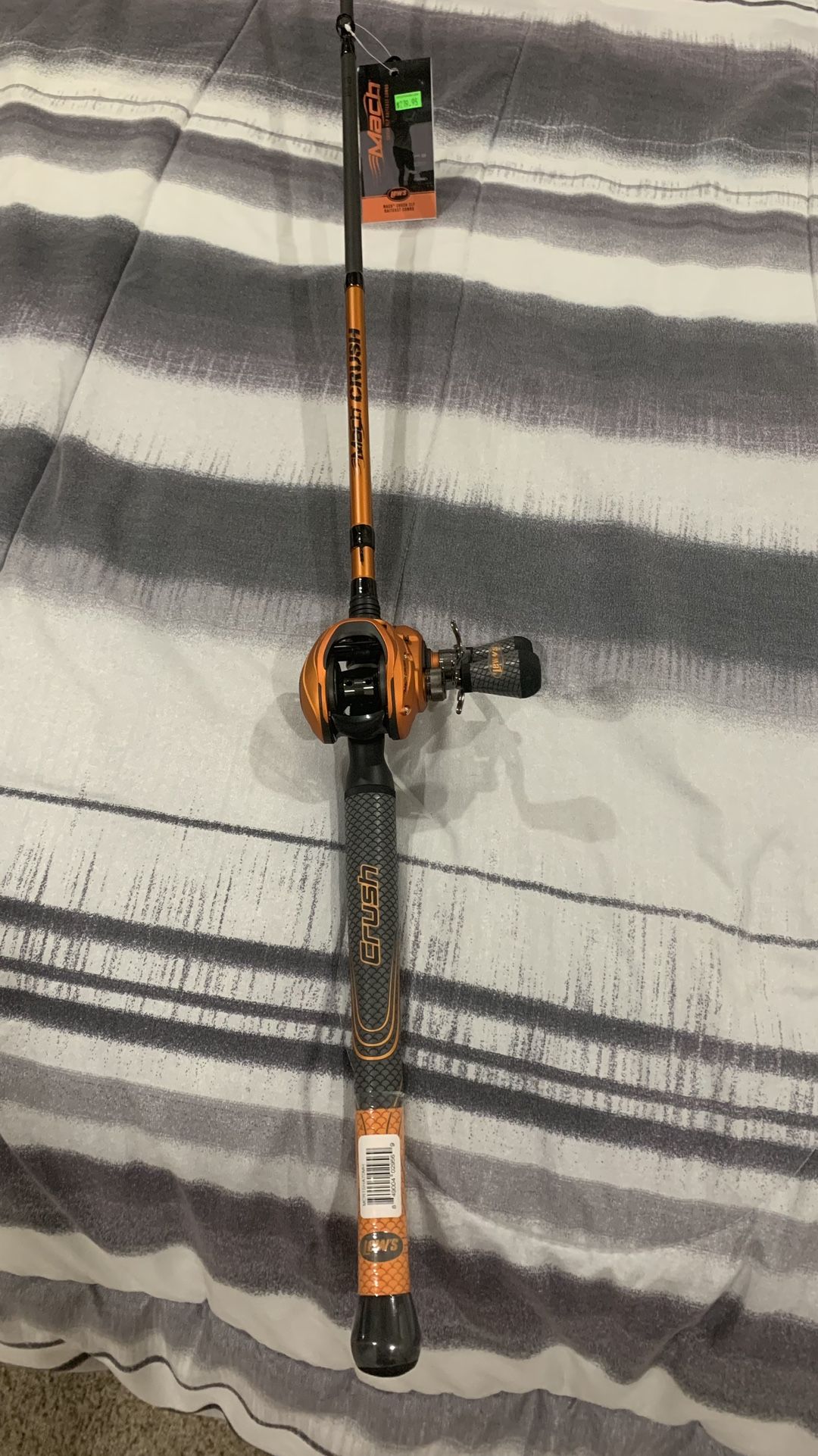 LEW’S Mach Crush Baitcast Combo 7’0” MH NEW