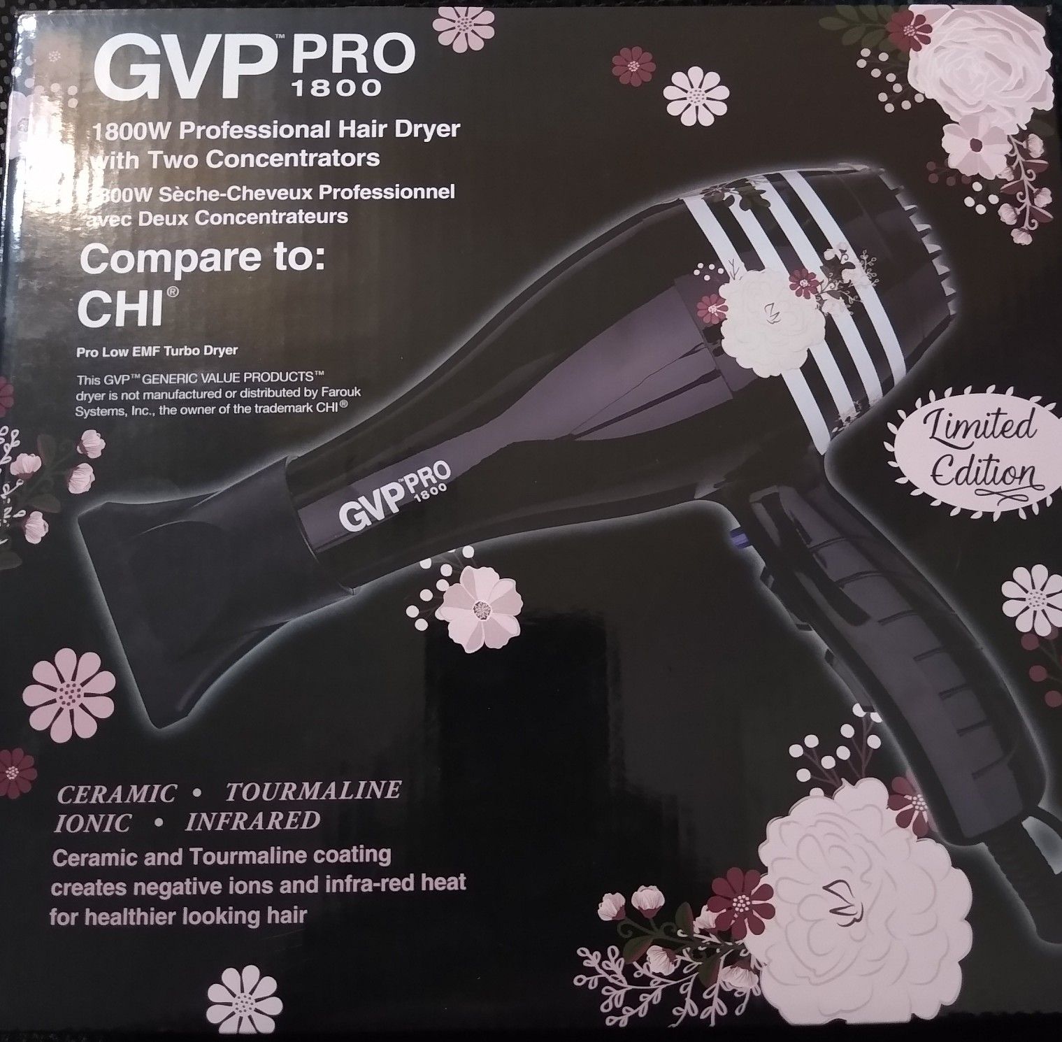 *Limited Edition* GVP Pro 1800 Hair Dryer