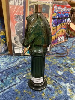 Vintage AVON Pony Post Decanter 