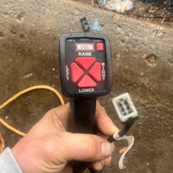 Western 6 Pin Plow Remote Control 