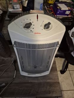 Nice Used Two portable electric Heaters.  Lasko/Sunbeam.