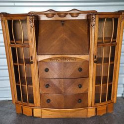 Antique Side By Side Secretary Desk