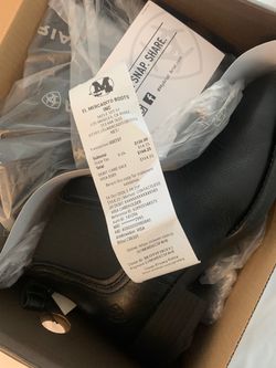 Ariat Black Leather Boots Chelsea