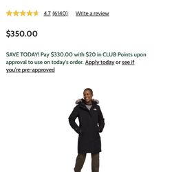 350 Dollar Brand New Northface Women's Med With Tags 