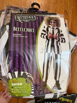 Beetlejuice Costume 8-10