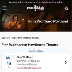Finn Wolfhard at Hawthorne Theatre 10/16