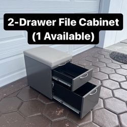 Office 2-Drawer File Cabinet With Keys (PickUp Available Today)