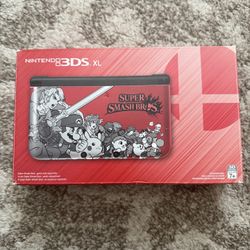 Nintendo 3ds xl Super smash bros edition red