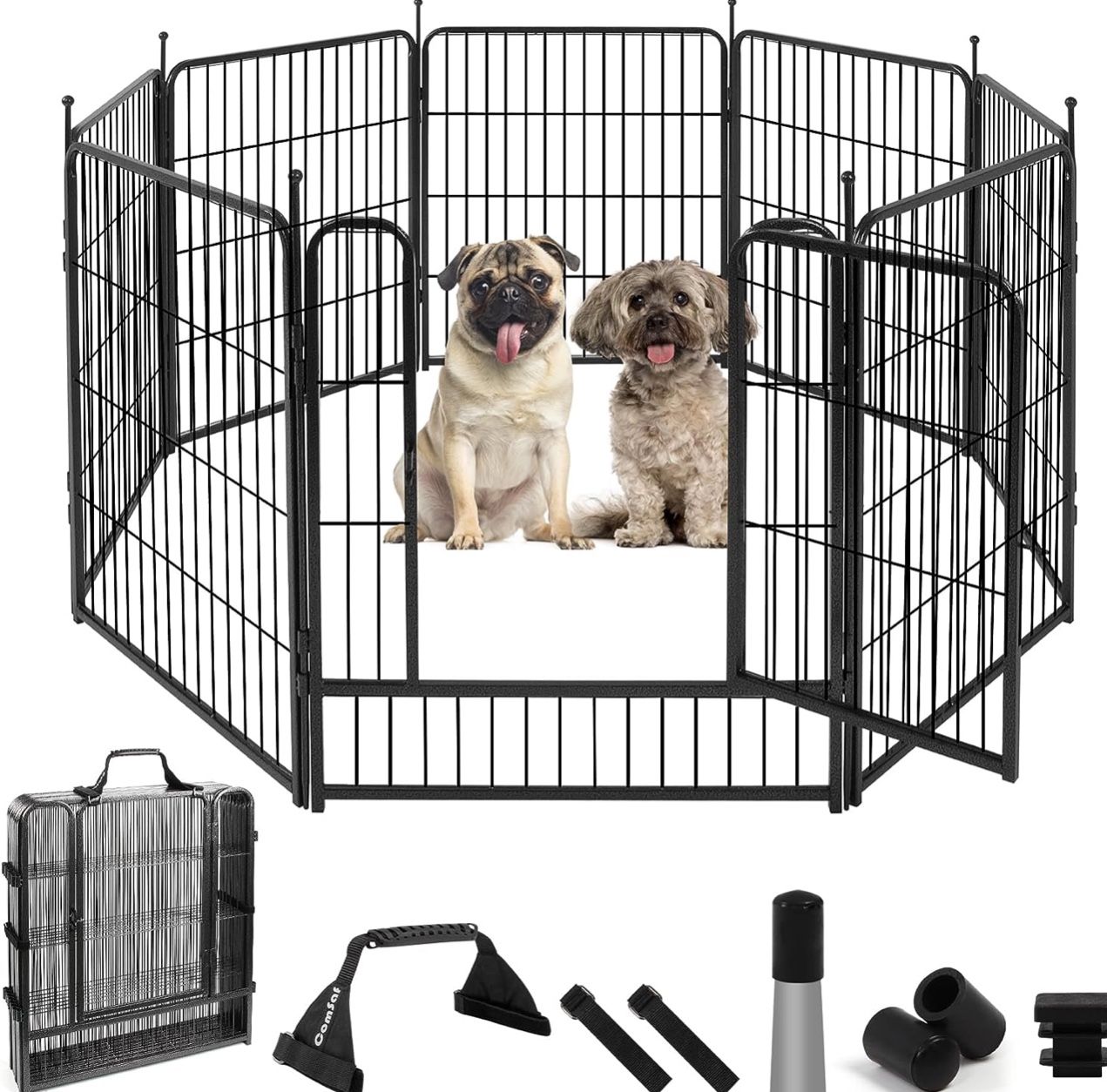Dog Playpen. (8) 32” Panels 