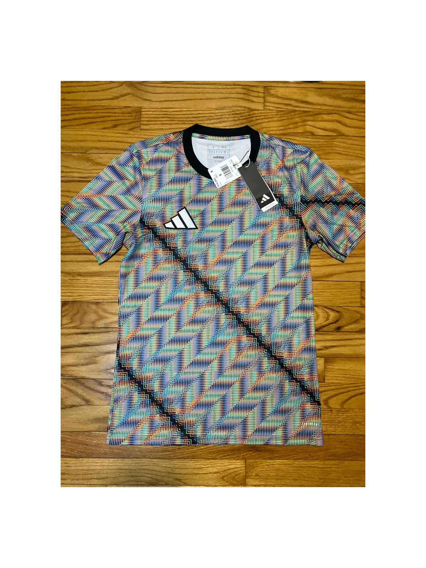 Adidas Mens Hispanic Celebration Jersey Men’s sz Small New!!