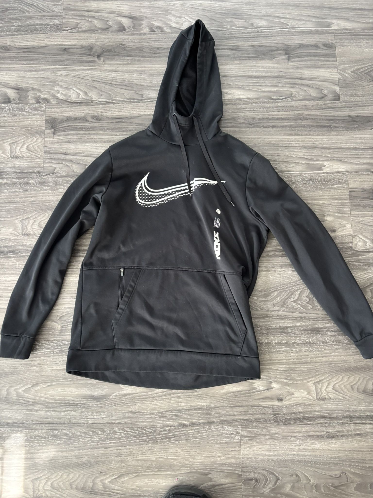 Black Nike Hoodie Size Medium
