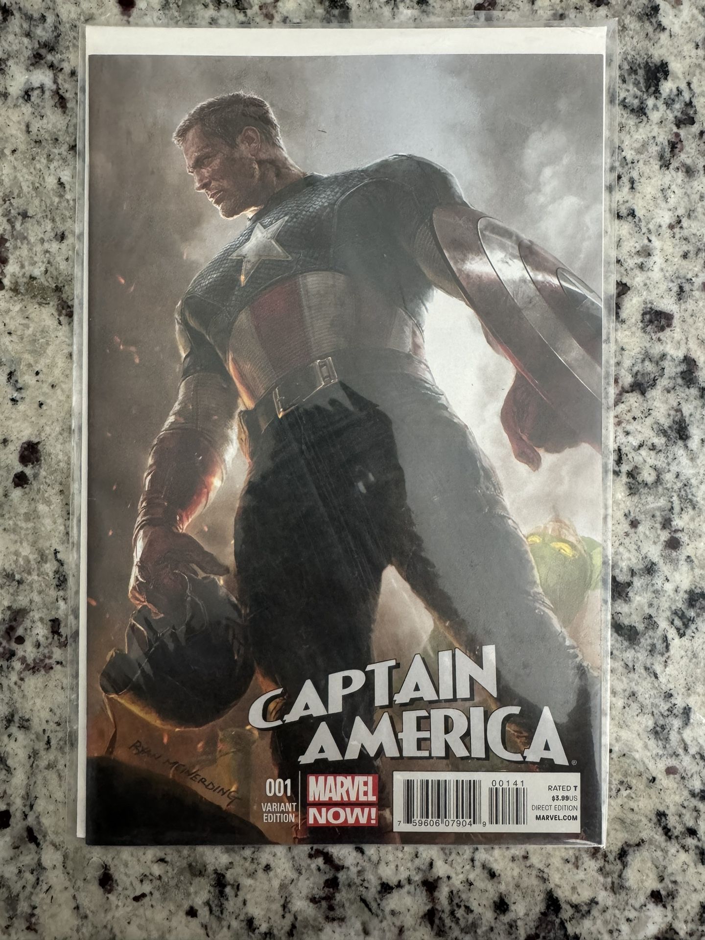 Captain America #1 (2013) NM 1:50 Ryan Meinerding Variant