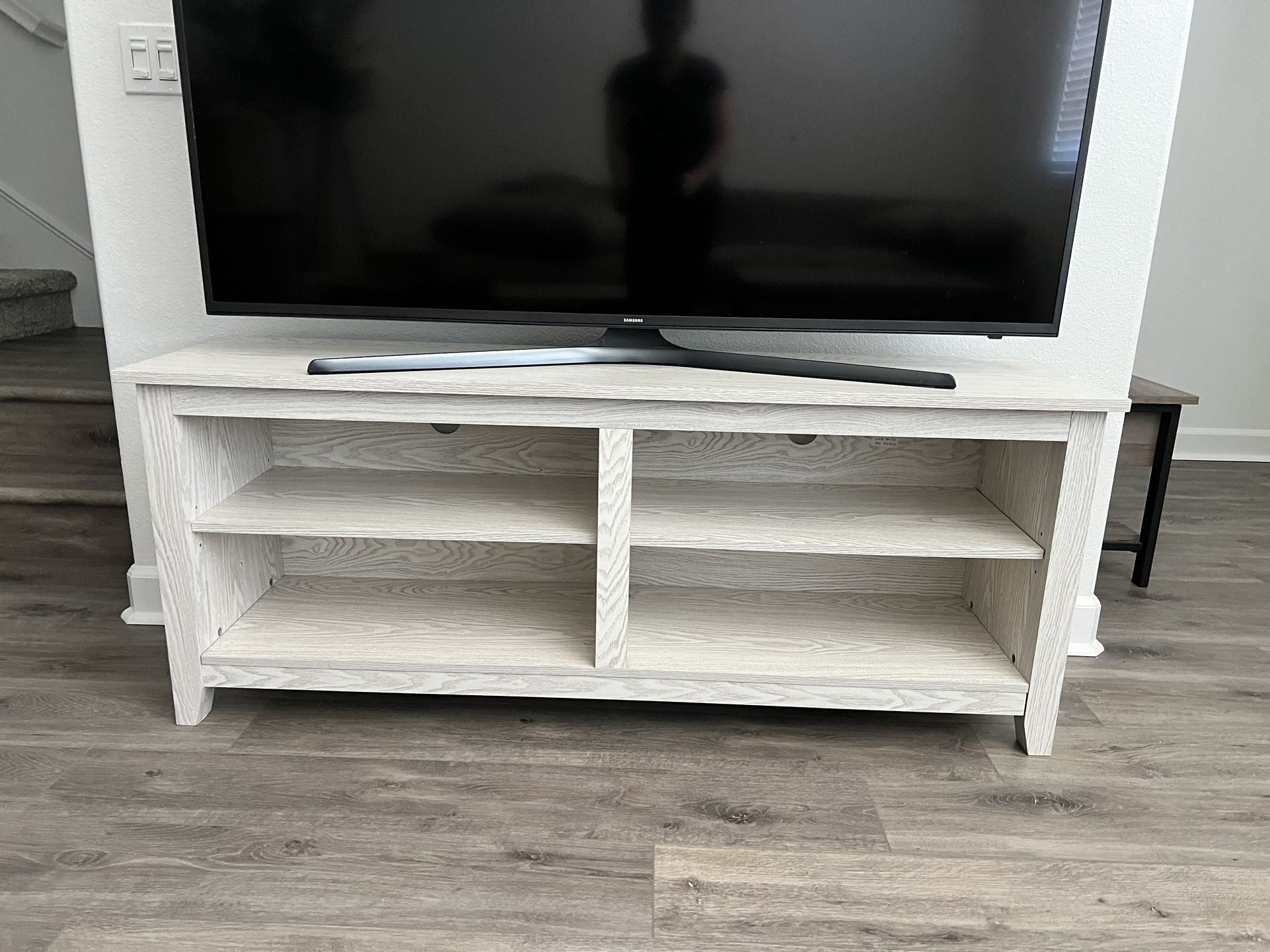TV Stand - White Wash 