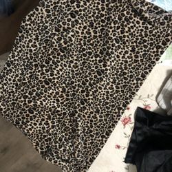 Cheetah Print Changing Pad Cover