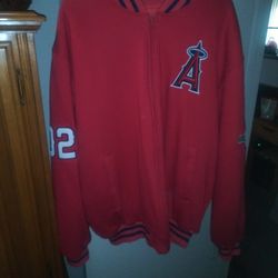 Los Angeles Angels XL Zip Up Jacket World Series Champions