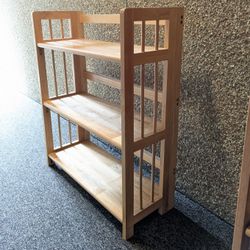 Folding Wooden Shelf, Book Shelves