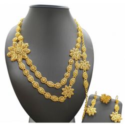 Gold Plated Necklace Set 