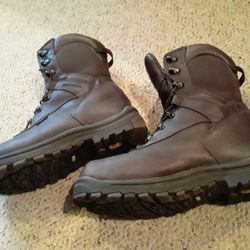 Men's Red Wing Brown Leather (Electrical Hazard Rated) Work Boots 