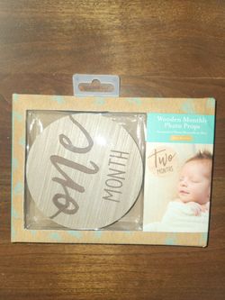 Baby Monthly Photo Props