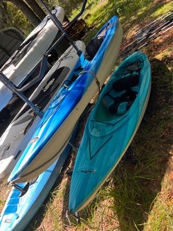 Pair of Pelican Trailblazer 100 NXT 10’ Kayaks – $250