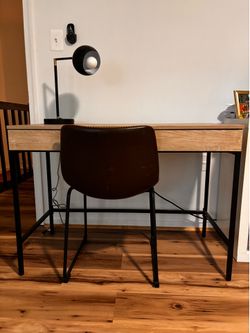 Study desk with Lamp