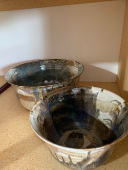 Pottery bowls
