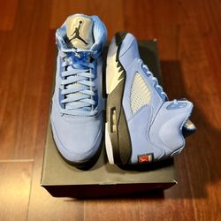 Jordan 5 Retro UNC Size 9.5