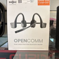 Opencomm bone conduction stereo Bluetooth headset