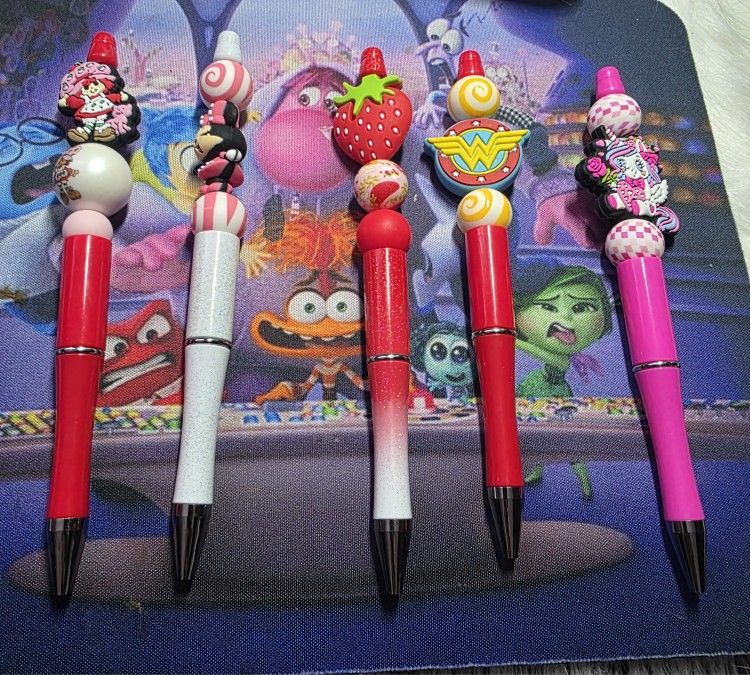 Pens different prices $ 5, 15