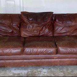 Leather Couch