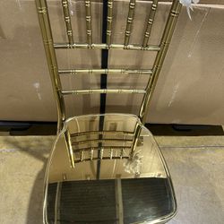 Chiavari Stainless Steel Chairs. 