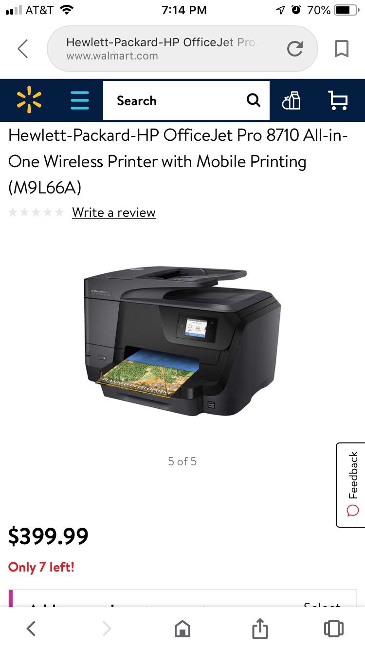 HP printer practically new!