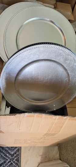 Silver Charger Plates