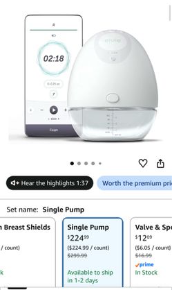 Elvie wearable breast pump