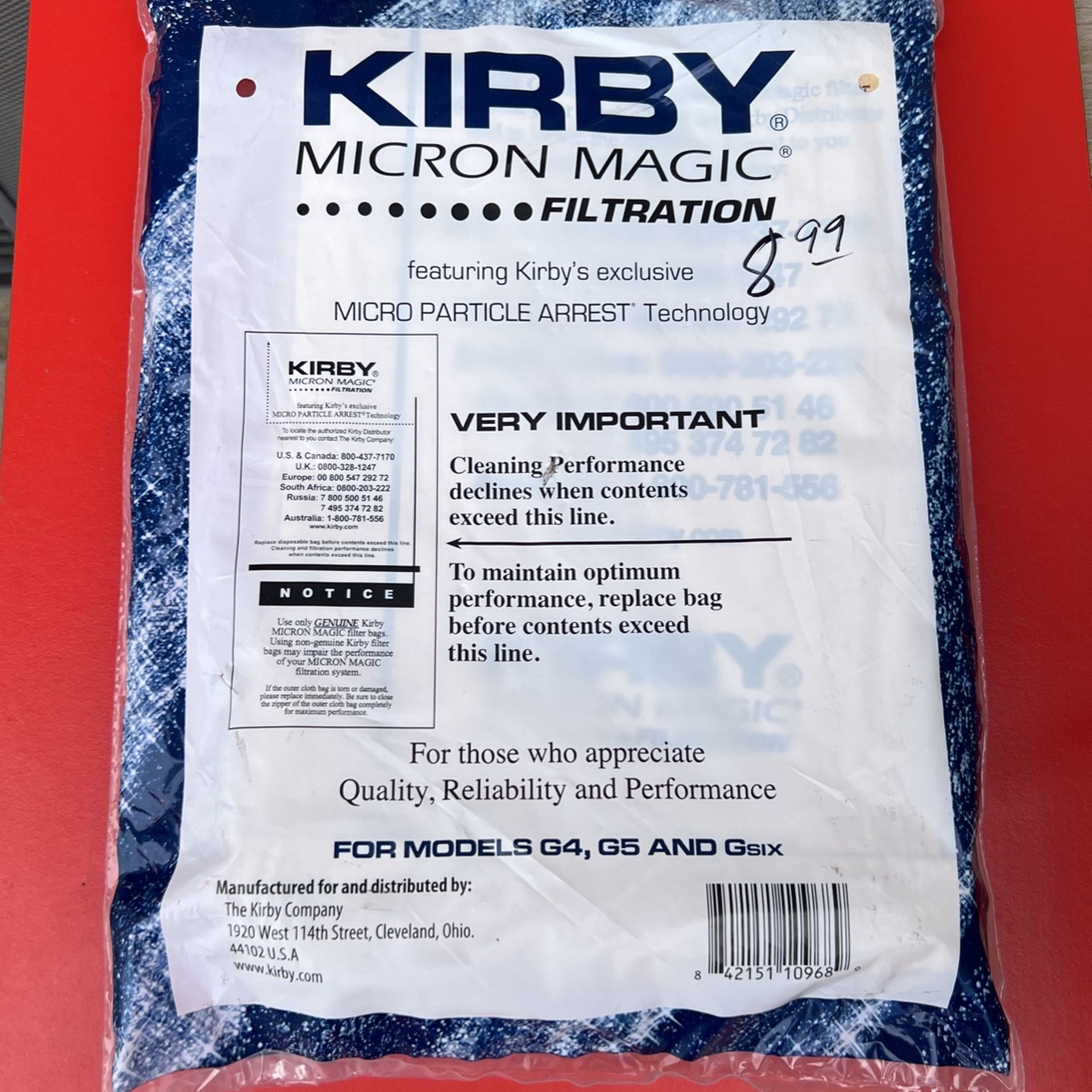 Kirby Bags G4-G6
