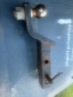 Hitch with 2” ball
