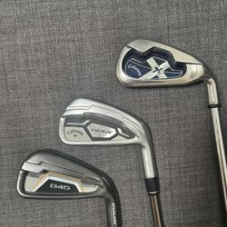 Tommy Armour Callaway 5-6 Irons $30 ea.