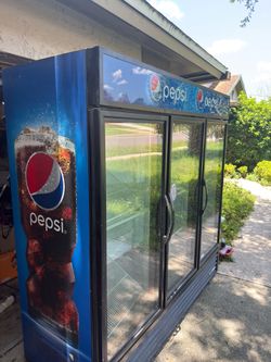 Free triple door fridge