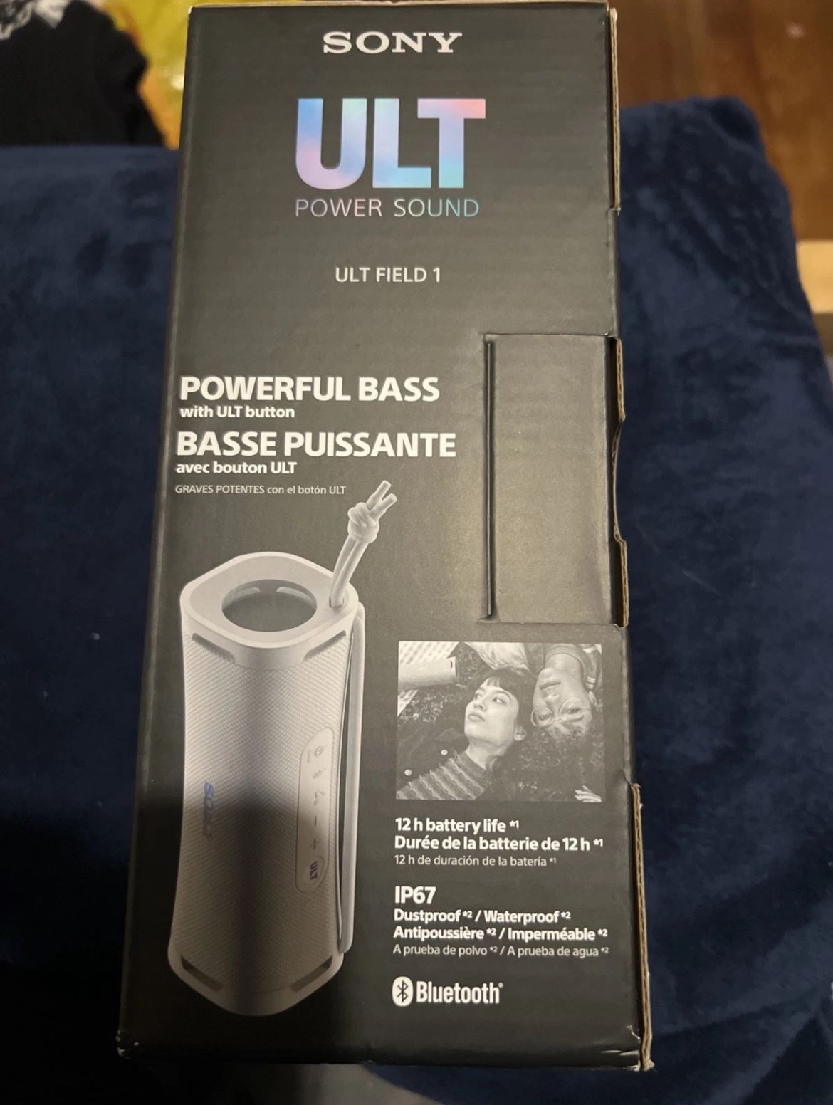 Sony— ULT FIELD 1 Wireless Bluetooth Speaker black
