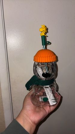 Snoopy glass cup