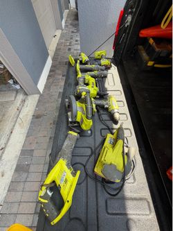 Ryobi tools! Great started tool set